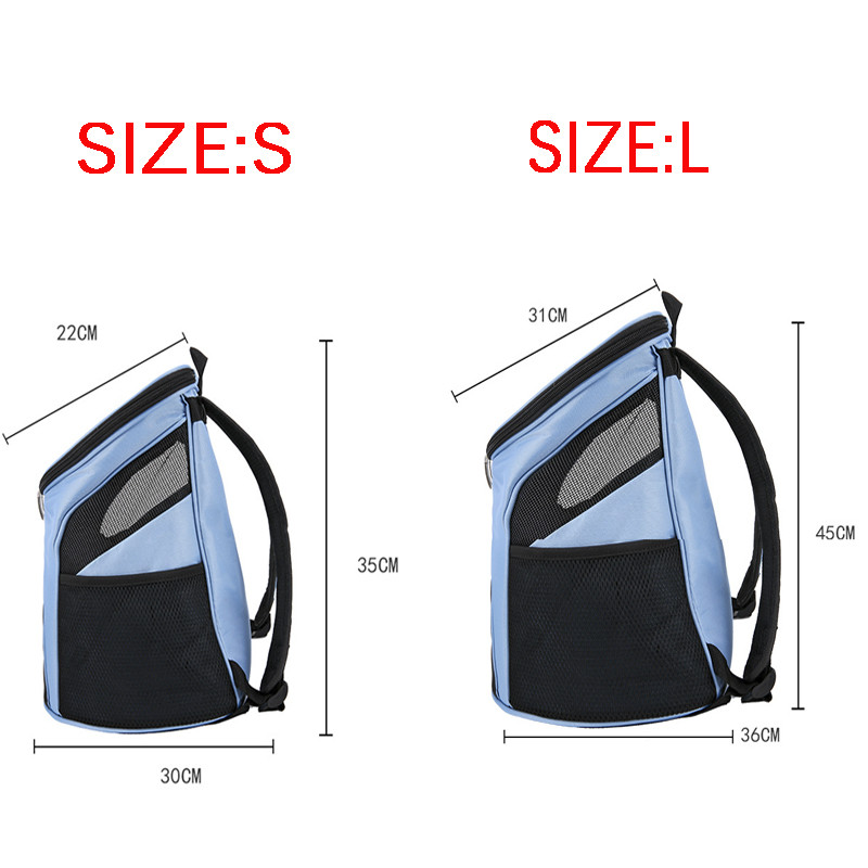 Elpojošs mājdzīvnieku somas nēsātājs mugursoma suns kaķis āra ceļojumu mugursoma Tīkla kucēnu krūšu mugursoma Salokāms pārnēsājams mājdzīvnieku pārvadātājs