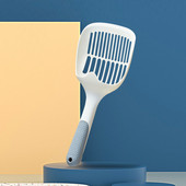 Lagana, izdržljiva plastična kašičica za pijesak za mačke, duboka lopata s dugom ručkom odgovara svim vrstama pijeska za mačke