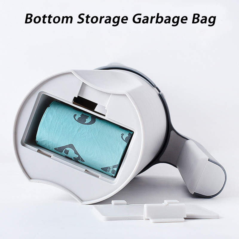 Prijenosna lopata za mačji pijesak Samočisteća lopatica za mačji pijesak s vrećicama za otpad Jednodijelni Alat za čišćenje kutije za mačji pijesak Potrepštine za kućne ljubimce