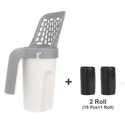 Lopatica za mačji pijesak Samočisteća kutija za mačji pijesak Lopata Alat za čišćenje WC-a za mačke Vreća za čišćenje kućnih ljubimaca Pribor za mačke