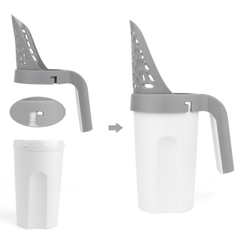 Lopatica za mačji pijesak Samočisteća kutija za mačji pijesak Lopata Alat za čišćenje WC-a za mačke Vreća za čišćenje kućnih ljubimaca Pribor za mačke