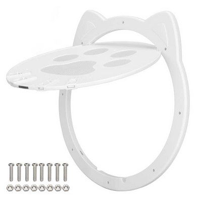 Plastična vrata za mačke Plastična vrata za mačke Kontrolirani pristup 4 načina sprječavanja sudara Magnetna unutarnja vrata za mačke za kućne ljubimce