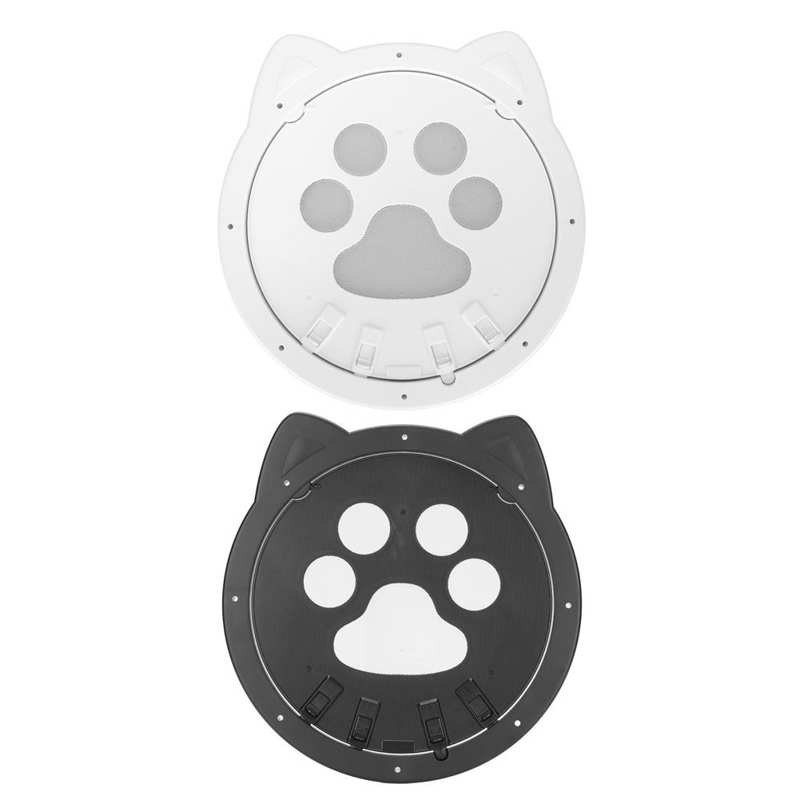 Plastična vrata za mačke Plastična vrata za mačke Kontrolirani pristup 4 načina sprječavanja sudara Magnetna unutarnja vrata za mačke za kućne ljubimce