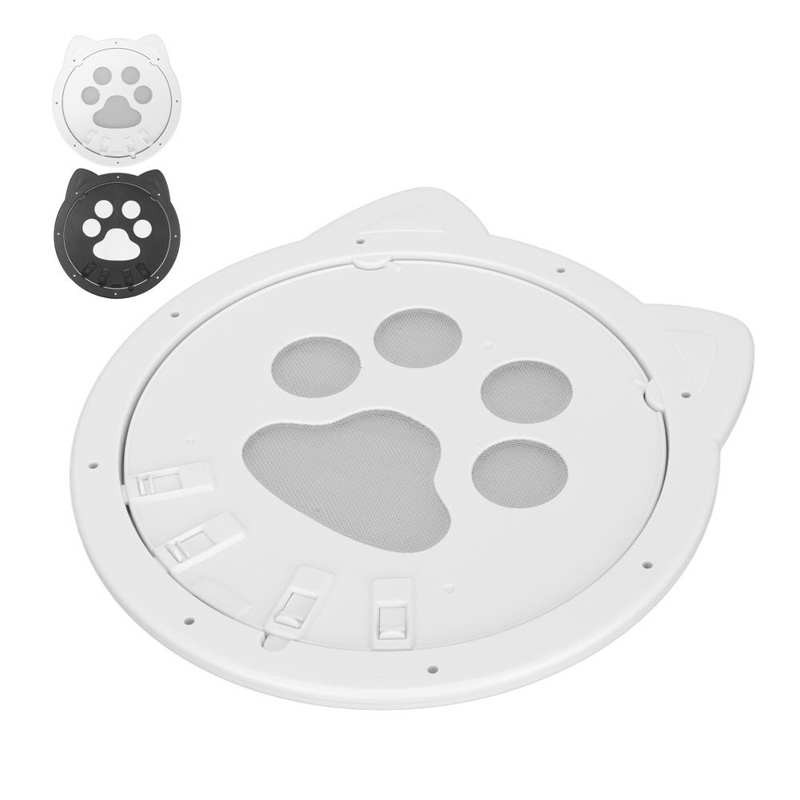 Plastična vrata za mačke Plastična vrata za mačke Kontrolirani pristup 4 načina sprječavanja sudara Magnetna unutarnja vrata za mačke za kućne ljubimce