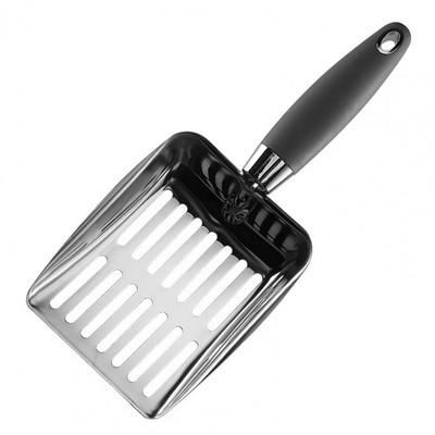 Lopata za mačji pijesak Izdržljiva praktična lopatica za pijesak od nehrđajućeg čelika Strugač za mačke/pribor za dom