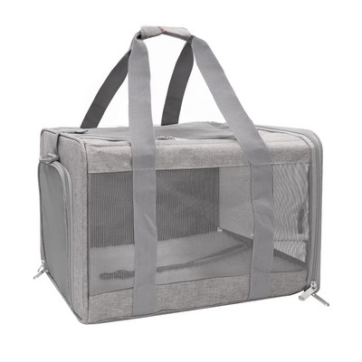 Torba za nošenje Ruksak za pse Putne proizvode Torba za prijevoz kućnih ljubimaca Mekana bočna pokretna ručna torba Sklopiva odobrena od zrakoplovnih kompanija