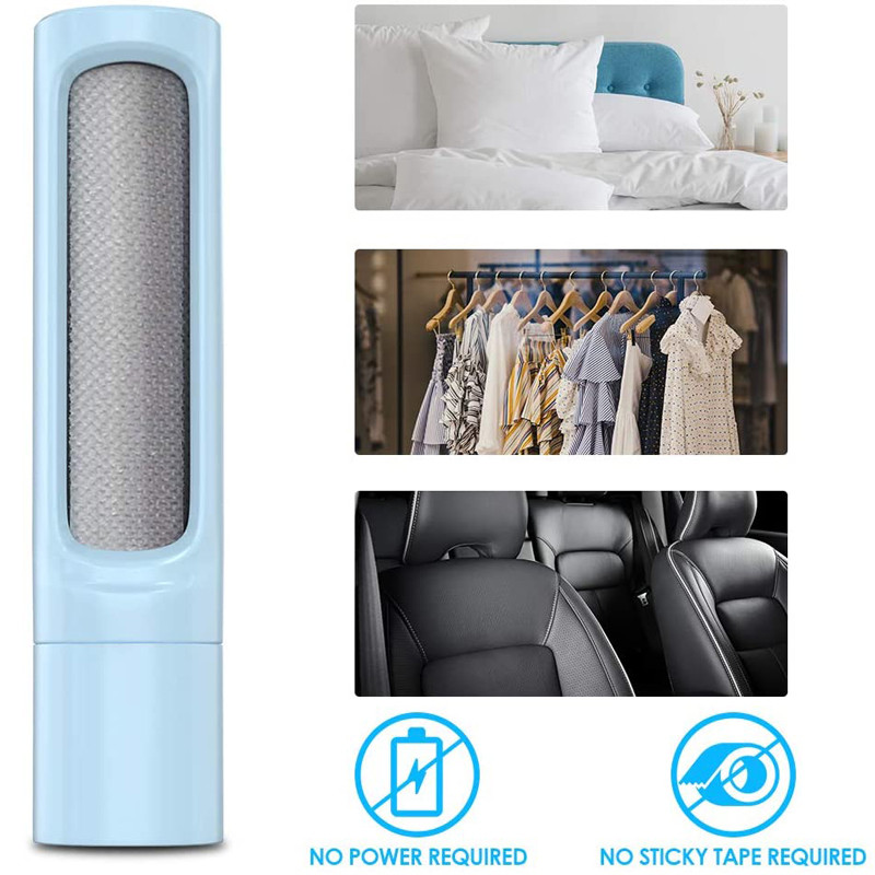 2-1 Višekratna četka za uklanjanje dlaka kućnih ljubimaca Valjak za dlačice Samočisteća četka za uklanjanje dlake pasa mačka Četka za uklanjanje prašine za odjeću Prijenosna Učinkovita