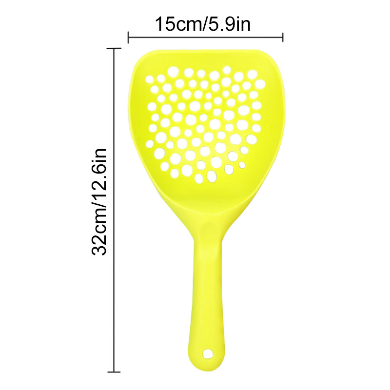 Lopata za mačji pijesak Izdubljeni alat za čišćenje kućnih ljubimaca Žlica za mačji pijesak Lopatica za mače Pas Mačka Sredstva za čišćenje pijeska Nasumične boje