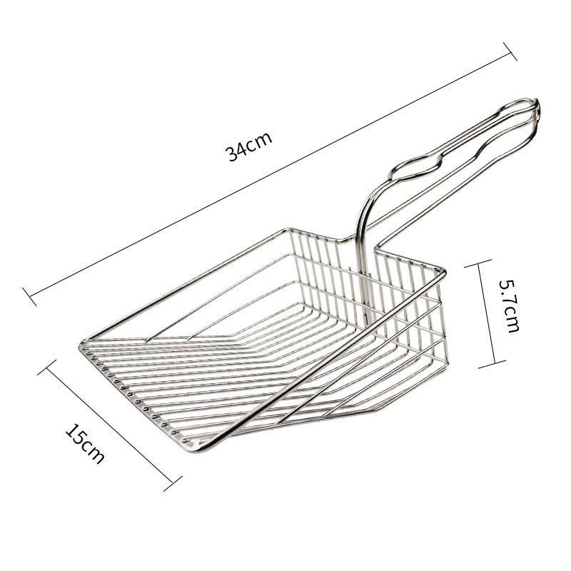 Izturīgs mājdzīvnieku suns kaķis nerūsējošā tērauda tīrīšanas rīks kucēnu kaķēnu pakaišu liekšķere omulīgs smilšu liekšķere kakas lāpsta Produkts mājdzīvniekiem Cat Sup
