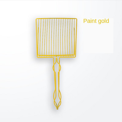 Lopata za mačji pijesak Metalna lopata s finim rupama Potrepštine za mačke Lopata za mačji izmet Nehrđajući mali otvor od tofua Bentonit Lopata za mačji pijesak Potrepštine za kućne ljubimce