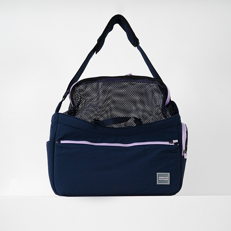 Pet Four Seasons Go Out Prijenosna prozračna mrežasta torba za mačke Torba za pse može se držati u ruci Dijagonalna torba za kućne ljubimce na jedno rame