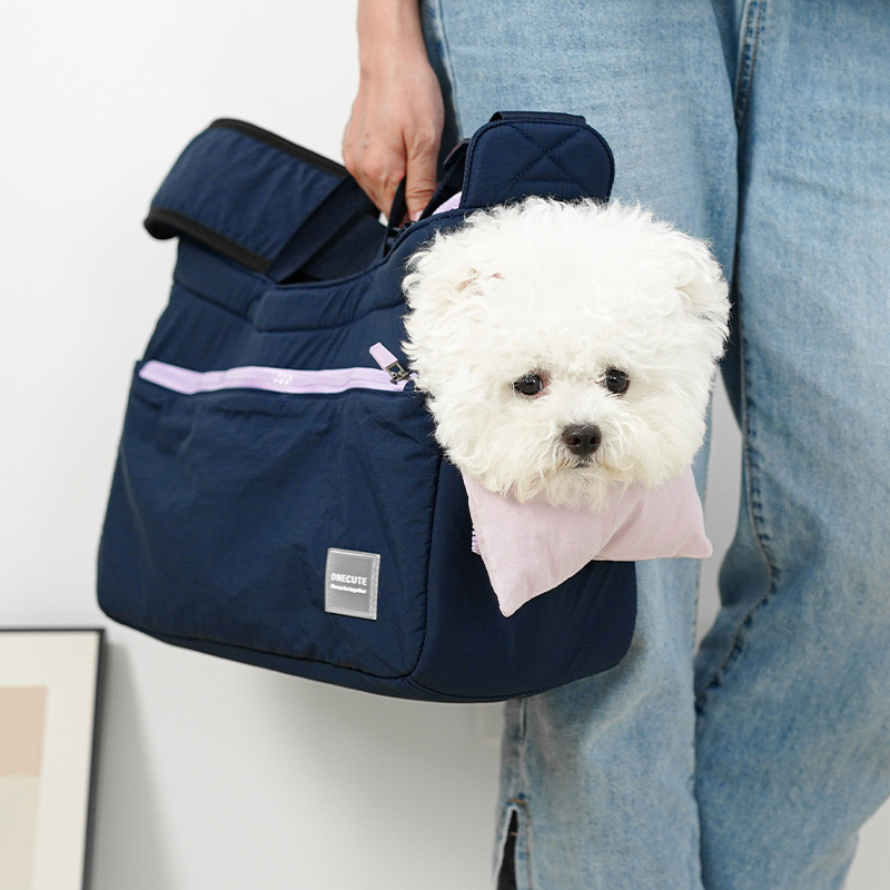 Pet Four Seasons Go Out Prijenosna prozračna mrežasta torba za mačke Torba za pse može se držati u ruci Dijagonalna torba za kućne ljubimce na jedno rame