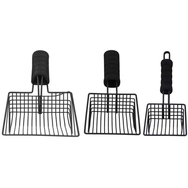 Višekratna metalna lopatica za čišćenje pijeska za mačji pijesak Lopatica za sitanje peska za mačke Lopata za pijesak za kućne ljubimce