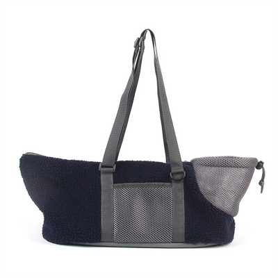 Brīvdabas ceļojumu kucēnu suņu plecu soma maziem suņiem Ziemas silta kašmira lolojumdzīvnieku siksnas pārvadātājs Čivavas kaķu talismani Aksesuāri