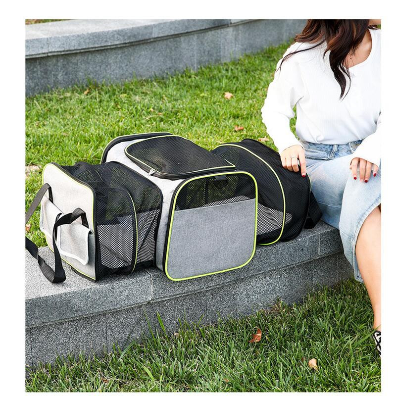 Višenamjenski Kavez za mačke velikog kapaciteta Udobno štene Sklopiva nosiljka Pas koji diše Torba koja se ne deformira Pribor za kućne ljubimce