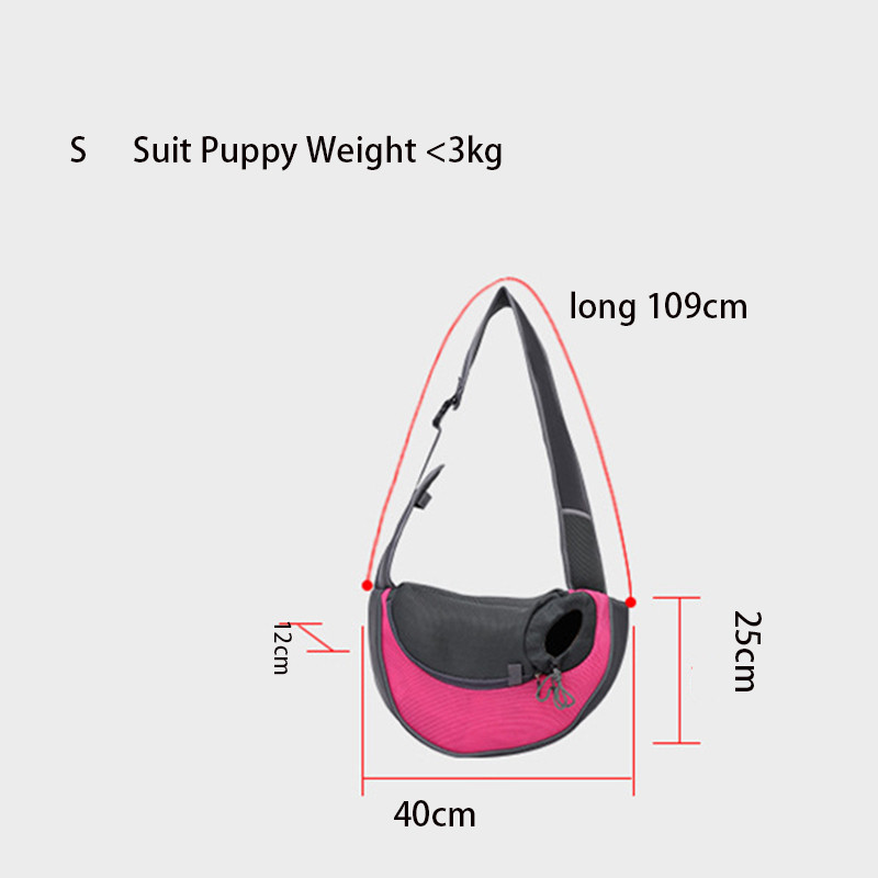 Ceļojumu suņu soma Elpojoša kaķu soma pārnēsājama rozā soma āra sietiņam Oksfordas mājdzīvnieku nēsāšanas siksnas rokassomiņas priekšējais vāks kucēnu izstrādājumi