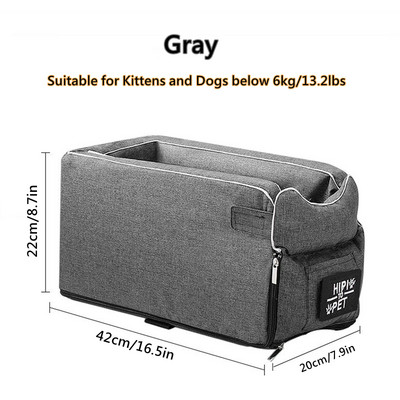 Kućni ljubimac Štene Mačka Krevet Nosiljka Putna torba za autosjedalicu Središnja kontrola Naslon za ruke Neklizajuća uzgajivačnica Male pasmine Psi Mačke Putni prijevoz