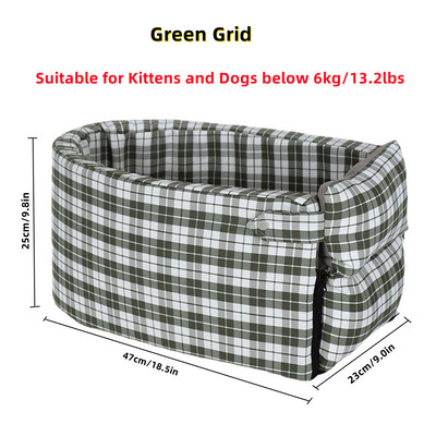 Kućni ljubimac Štene Mačka Krevet Nosiljka Putna torba za autosjedalicu Središnja kontrola Naslon za ruke Neklizajuća uzgajivačnica Male pasmine Psi Mačke Putni prijevoz