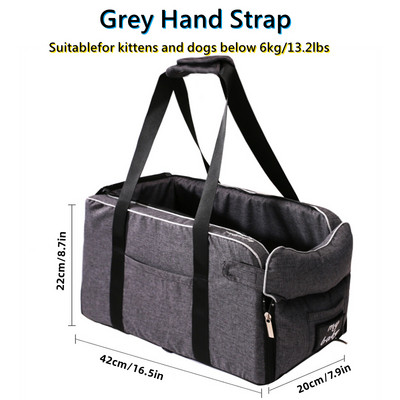 Kućni ljubimac Štene Mačka Krevet Nosiljka Putna torba za autosjedalicu Središnja kontrola Naslon za ruke Neklizajuća uzgajivačnica Male pasmine Psi Mačke Putni prijevoz