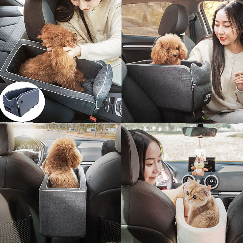 Kućni ljubimac Štene Mačka Krevet Nosiljka Putna torba za autosjedalicu Središnja kontrola Naslon za ruke Neklizajuća uzgajivačnica Male pasmine Psi Mačke Putni prijevoz