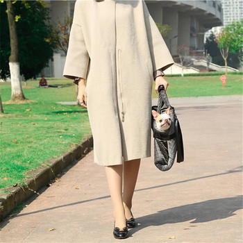 Подвижна чанта за кучета Модна преносима чанта за кучета за малки кучета На открито Одеяло за носене на домашни любимци Мека чанта за носене на чихуахуа