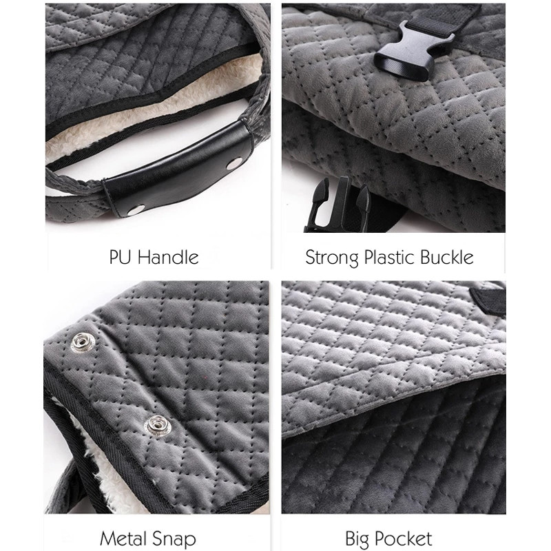 Odvojiva nosiljka za pse Modna prijenosna torba za pse za male pse Vanjska deka za nošenje kućnih ljubimaca Meka torba za nošenje za čivavu