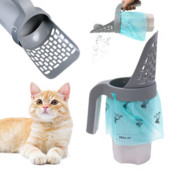 Kutija za mačji pijesak Lopata Lopatica Filter Čisti WC Skupljač smeća Kutija za mačji pijesak Samočisteća mačka za mačke Pribor za kućne ljubimce