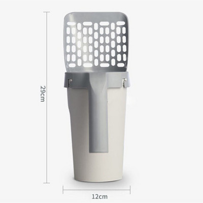 Kutija za mačji pijesak Lopata Lopatica Filter Čisti WC Skupljač smeća Kutija za mačji pijesak Samočisteća mačka za mačke Pribor za kućne ljubimce