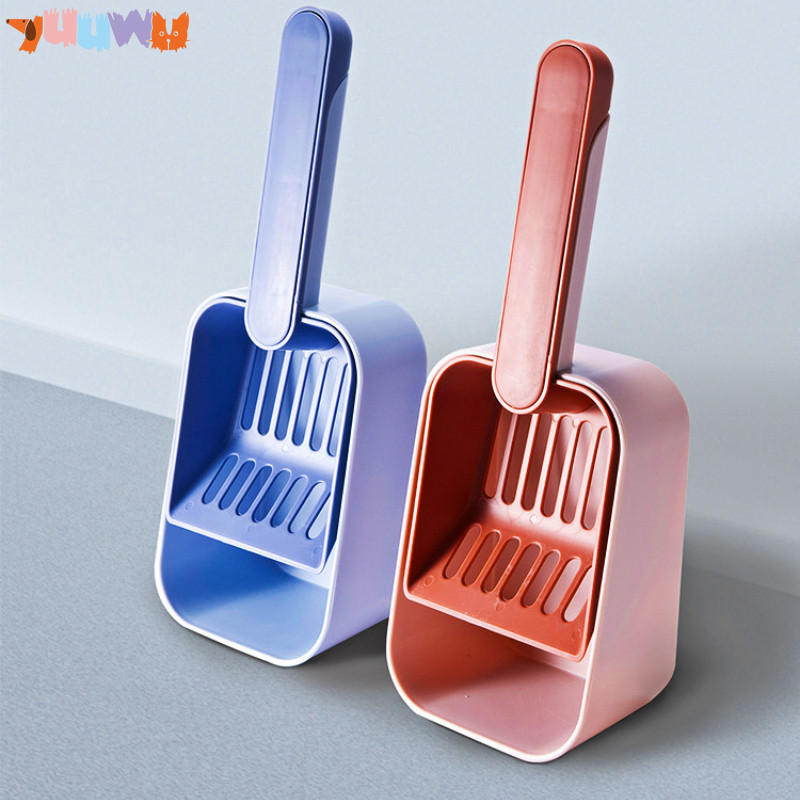 Kaķu pakaišu lāpsta Mājdzīvnieku pakaišu lāpsta Daudzfunkcionāls mājdzīvnieku kaķu pakaišu lāpsta komplekts Kaķu tualetes produkti Tīrīšanas rīki Mājdzīvnieki Piederumi