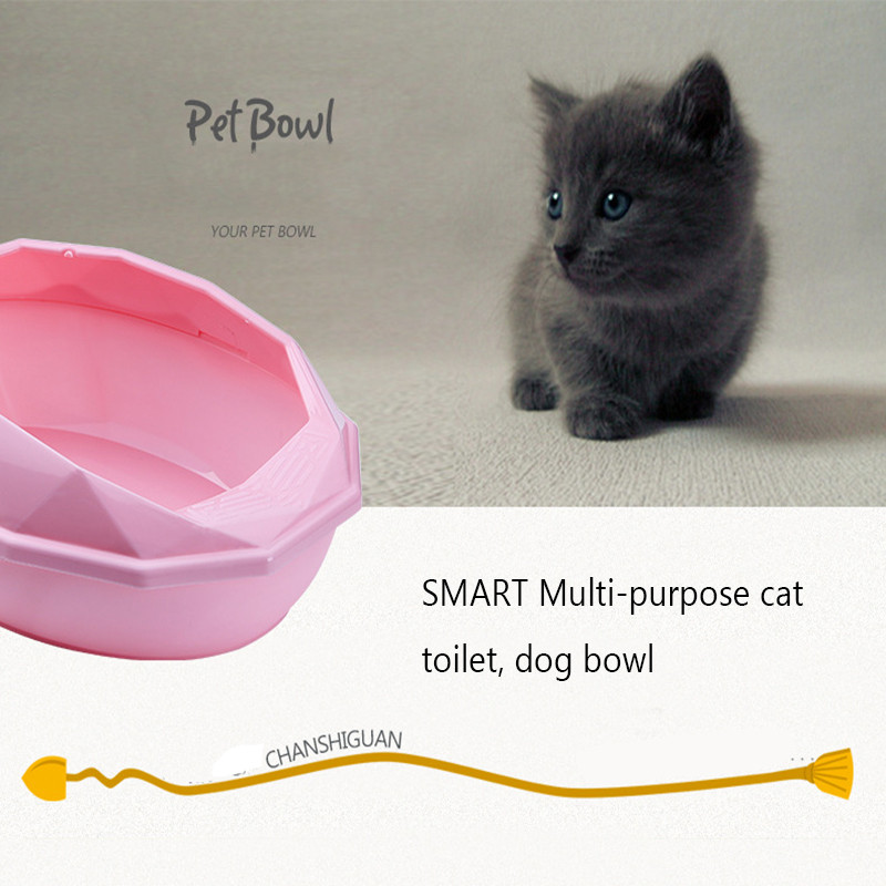 SUPREPET tualetes poda kaķu pakaišu kastes tualetes piederumi pret šļakatām mājdzīvnieku suņu tualetes kucēnu plastmasas kaķu paplāte kaķu tualetes apmācības komplekts