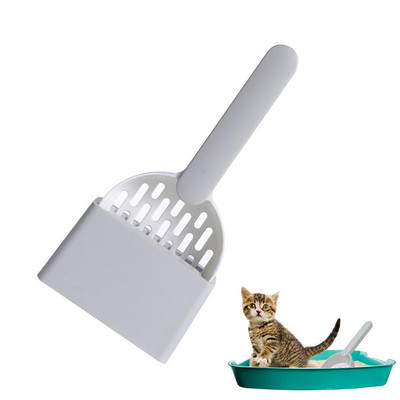 Lopatica za mačji pijesak s držačem Teška lopatica za mačji pijesak s držačem Lopatica za mačji pijesak s držačem Prosijavanje izmeta s dugom ručkom
