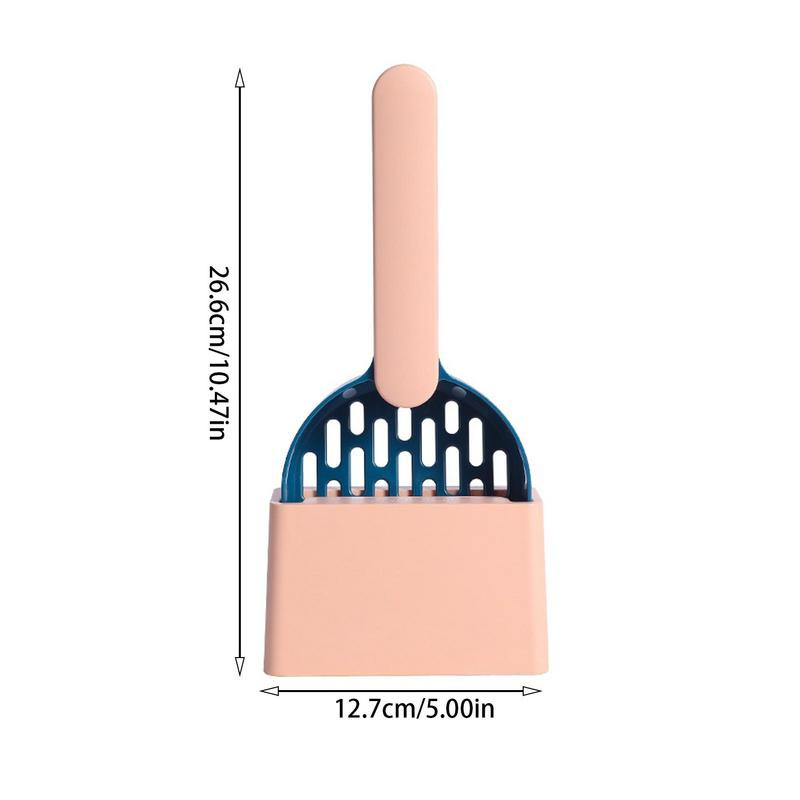 Lopatica za mačji pijesak s držačem Teška lopatica za mačji pijesak s držačem Lopatica za mačji pijesak s držačem Prosijavanje izmeta s dugom ručkom