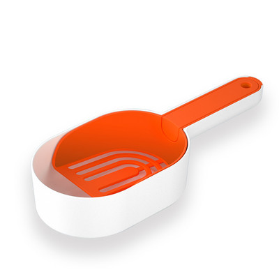 5/8 mm atstatums kaķu pakaišu lāpsta Kaķu kakas liekšķere Mājdzīvnieku tīrīšanas rīki Kaķu tualetes smilšu lāpstas Plastmasas kakas karote Gatos Accesorios