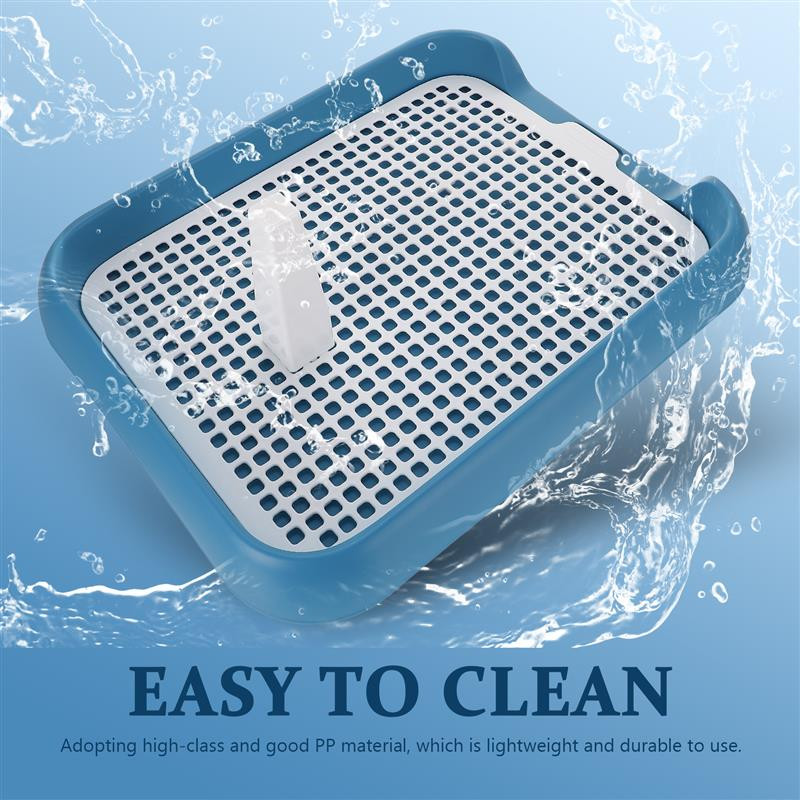 Tīkla mājdzīvnieku tualete Mājdzīvnieku podiņš Kaķu apmācība Podiņš iekštelpu suņiem Tualete Podiņš Plastmasas mājdzīvnieku suņu podi mājas veikalam iekštelpām