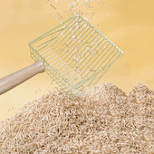 Metalni mačji otpad Lopata Čišćenje kućnih ljubimaca Mačka Velika lopata Filter Čišćenje mačjeg otpada Galvanizacija Čisti metal Bez ostataka