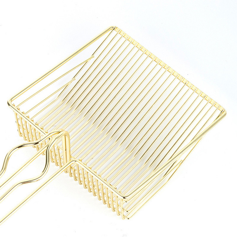 Metalni mačji otpad Lopata Čišćenje kućnih ljubimaca Mačka Velika lopata Filter Čišćenje mačjeg otpada Galvanizacija Čisti metal Bez ostataka