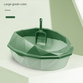 Kassiliivakast Poolkinnine pritsmevastane korduvkasutatav kassi voodipotid Lemmiklooma tualettruumi puhastusvahendid Väike kassikäimla poolkinnine liivakast