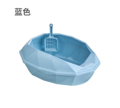 Kassiliivakast Poolkinnine pritsmevastane korduvkasutatav kassi voodipotid Lemmiklooma tualettruumi puhastusvahendid Väike kassikäimla poolkinnine liivakast