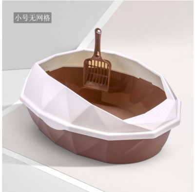 Kassiliivakast Poolkinnine pritsmevastane korduvkasutatav kassi voodipotid Lemmiklooma tualettruumi puhastusvahendid Väike kassikäimla poolkinnine liivakast