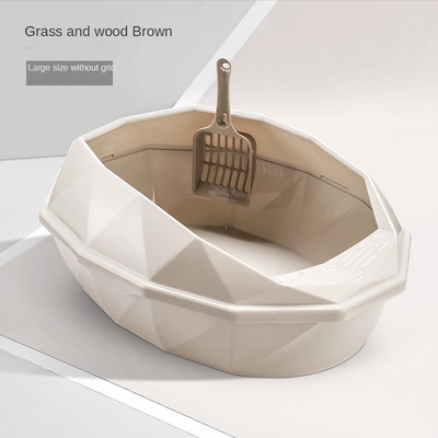 Kassiliivakast Poolkinnine pritsmevastane korduvkasutatav kassi voodipotid Lemmiklooma tualettruumi puhastusvahendid Väike kassikäimla poolkinnine liivakast