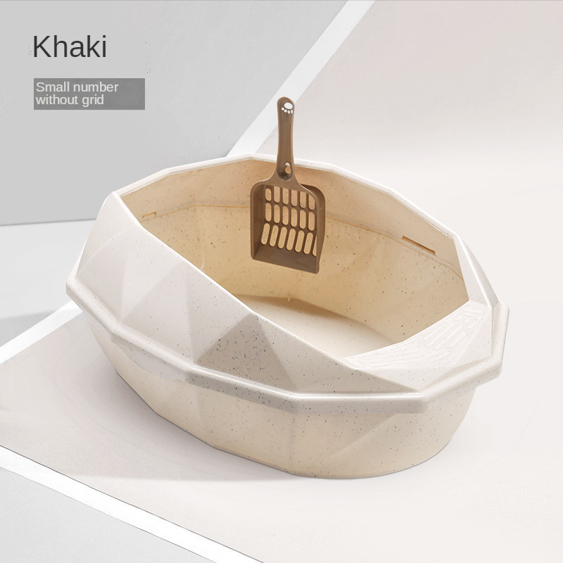 Kassiliivakast Poolkinnine pritsmevastane korduvkasutatav kassi voodipotid Lemmiklooma tualettruumi puhastusvahendid Väike kassikäimla poolkinnine liivakast