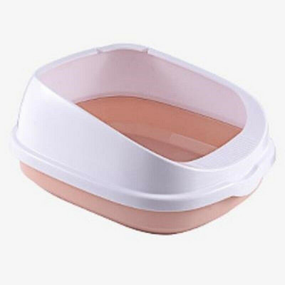 Kutija za mačji pijesak WC za kućne ljubimce Noćna posuda protiv prskanja Mačka Psa Posuda s lopaticom Kitten Dog Clean Toilette Kućna plastična mačka Kutija s pijeskom