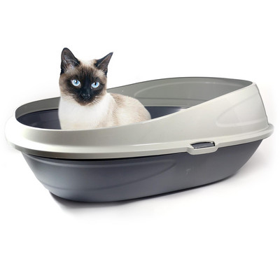 Pješčanik Gatera Sonic BIG odvojiv lako i maksimalno čišćenje 59x39x23 mačka pas Huron zec dvostruka funkcija može se rastaviti da se stavi vrećica