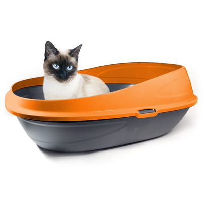 Pješčanik Gatera Sonic BIG odvojiv lako i maksimalno čišćenje 59x39x23 mačka pas Huron zec dvostruka funkcija može se rastaviti da se stavi vrećica