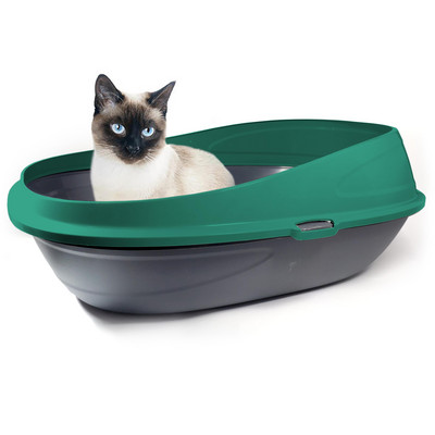 Pješčanik Gatera Sonic BIG odvojiv lako i maksimalno čišćenje 59x39x23 mačka pas Huron zec dvostruka funkcija može se rastaviti da se stavi vrećica