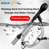 Alati za čišćenje pumpe za izmjenu vode za akvarij Mjenjač vode Čistač šljunka Sifon za akvarijum Filter za vodu Pumpa za regulaciju protoka vode