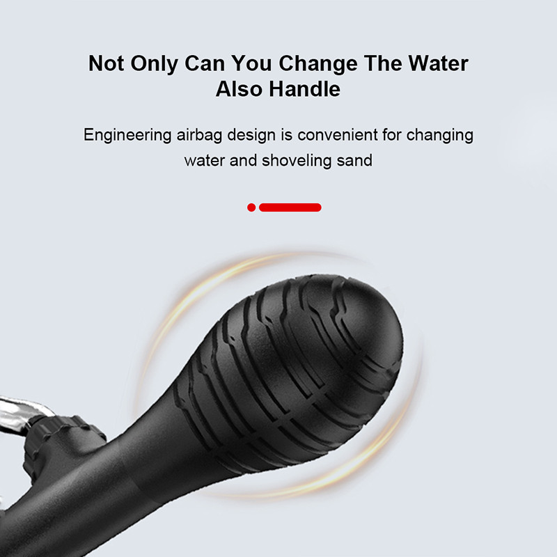 Alati za čišćenje pumpe za izmjenu vode za akvarij Mjenjač vode Čistač šljunka Sifon za akvarijum Filter za vodu Pumpa za regulaciju protoka vode