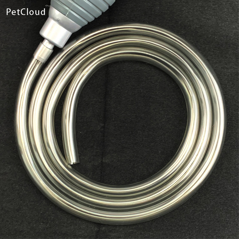 Akvariumo sifonas Pusiau automatinis vandens keitiklis žuvų bako vandens keitimo siurblys žvyro filtras Akvariumo vandens valymo įrankiai