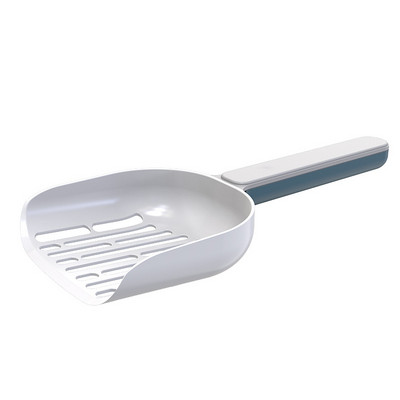 Jauna Naughty Pet Oriģinālā Patchwork Krāsa Kaķu pakaišu Lāpsta 28cm Liela Lāpsta Virsma Sabiezināta Liela Kaķu izkārnījumu lāpsta