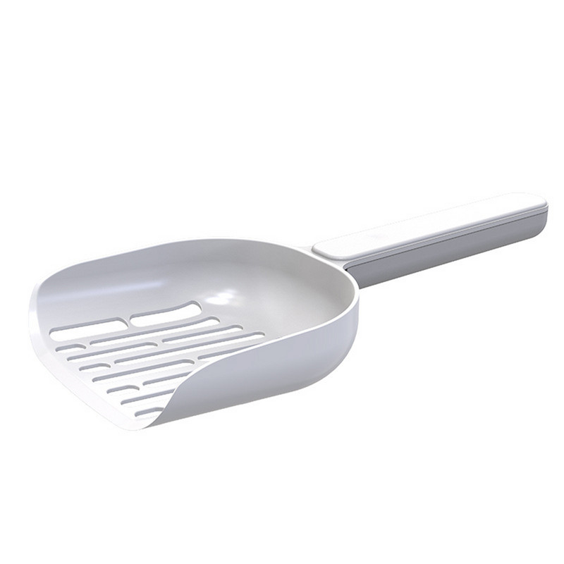 Jauna Naughty Pet Oriģinālā Patchwork Krāsa Kaķu pakaišu Lāpsta 28cm Liela Lāpsta Virsma Sabiezināta Liela Kaķu izkārnījumu lāpsta